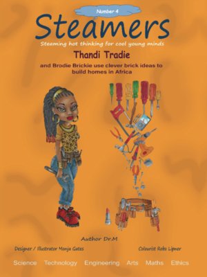 cover image of Thandi Tradie and Brodie Brickie use clever brick ideas to build homes in Africa